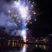 Vuurwerkshow kermis Zaandam Burcht 2026